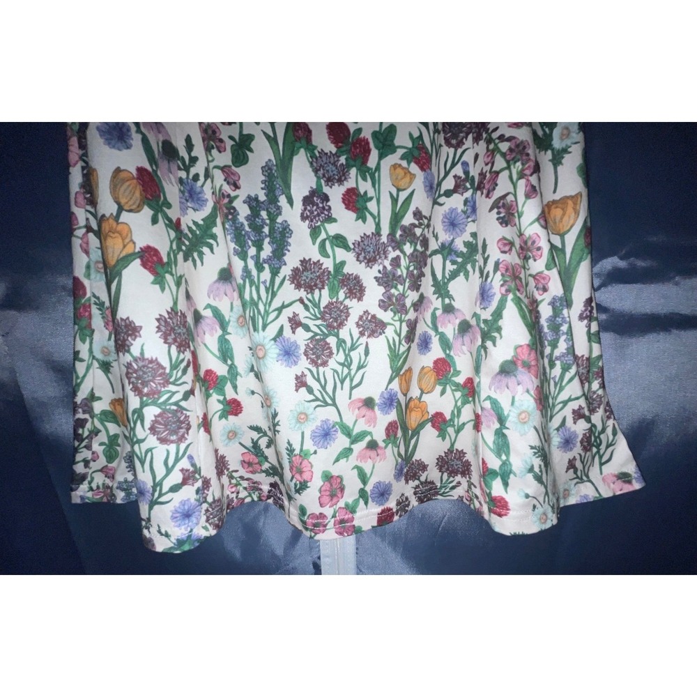 Cider Floral Cowl Camisole Mini Dress Size L - Picture 5 of 10